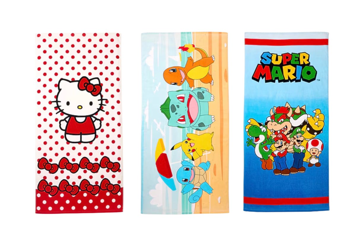 Character Beach Towels