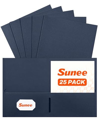 Folders with Pockets 25-Pack
