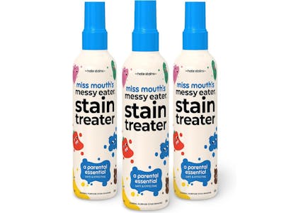 3 Bottles of Miss Mouth's Stain Treater