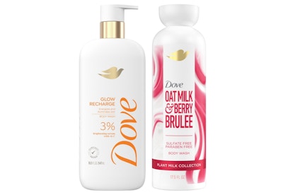 2 Dove Premium Body Washes