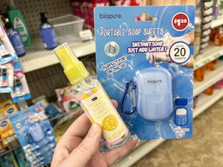 dollar tree hand sanitizer and soap sheets