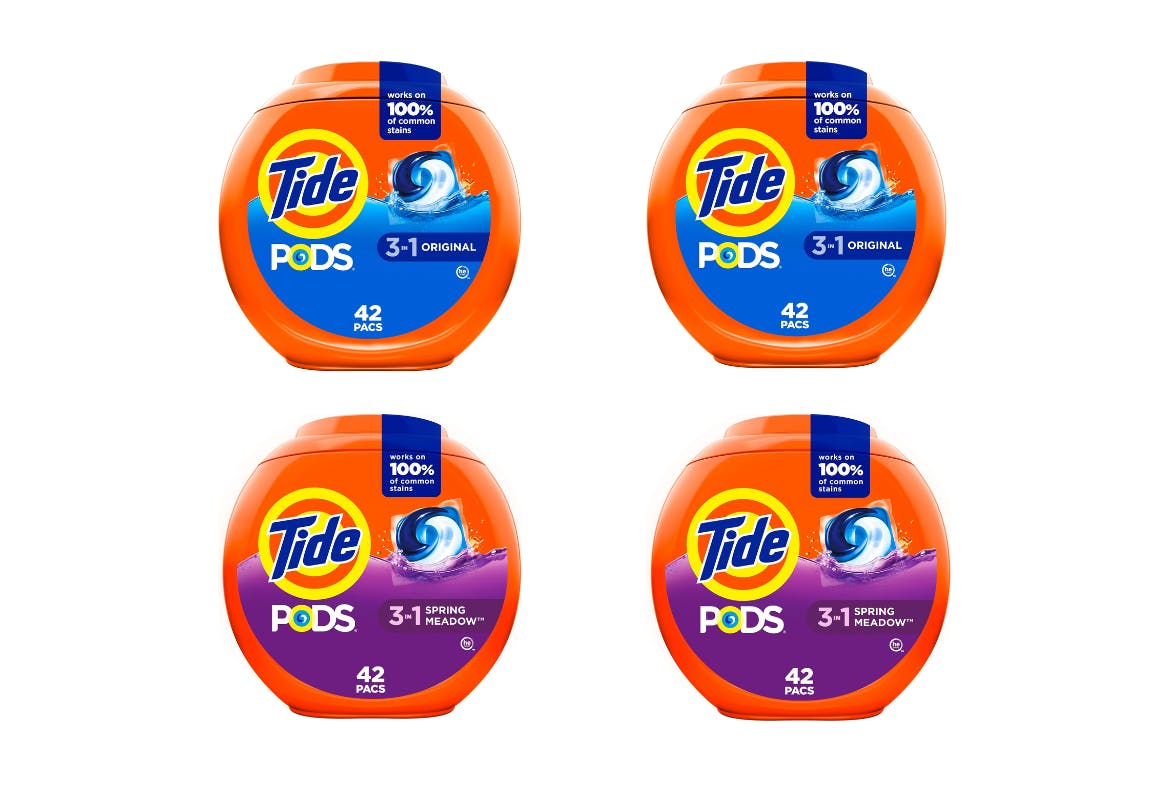 4 Tide Pods