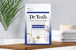 Dr Teal's Epsom Salt: Get 4 Bags for $11.90 After Amazon Promotion card image