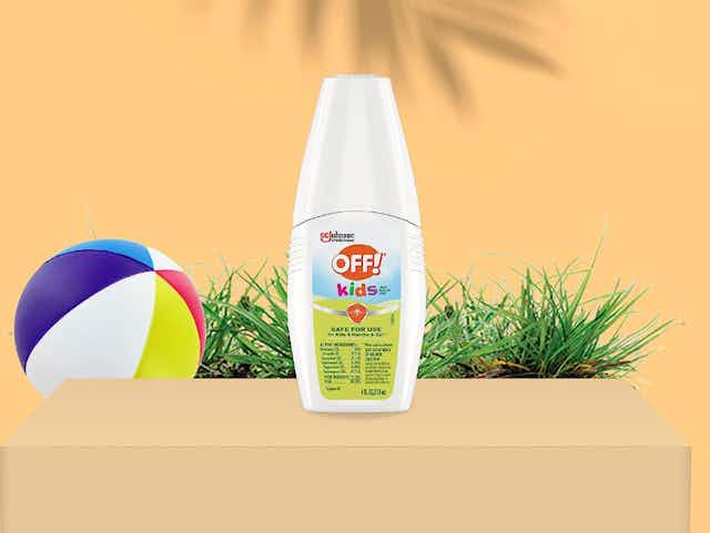 OFF Kids Insect Repellent, as Low as $3.68 on Amazon card image