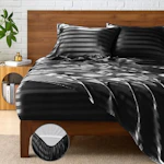 BEDELITE Queen Satin Sheet Set