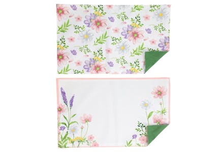 18 Floral Placemats