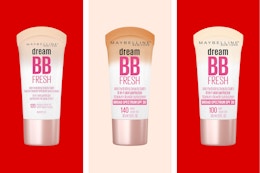 maybelline bb cream on a grid
