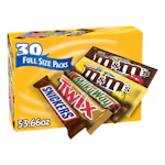 Mars M&M's & Snickers 30-Pack