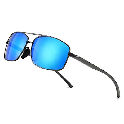 Rectangular Polarized Sunglasses