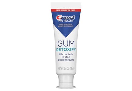 Crest Gum Detoxify Toothpaste