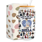 Iced Coffee Glass Cup