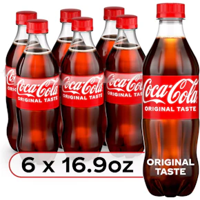 3 Coca-Cola Soda 6-Packs