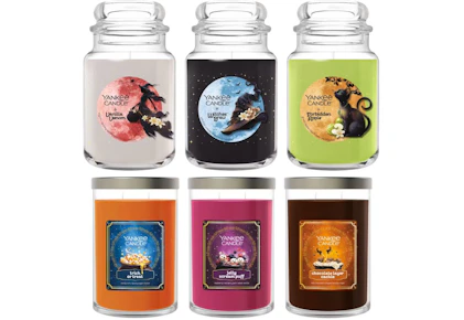 6 Yankee Candles