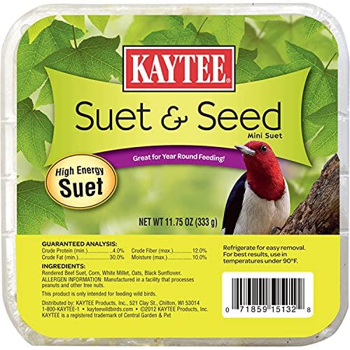 Kaytee Suet & Seed High Energy Suet