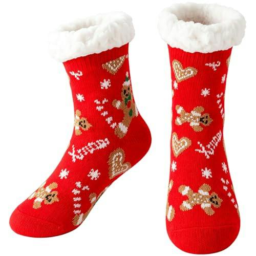 Kids' Fuzzy Slipper Socks