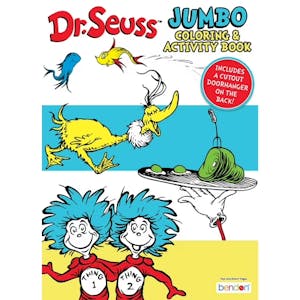 Dr. Seuss Jumbo Coloring Book