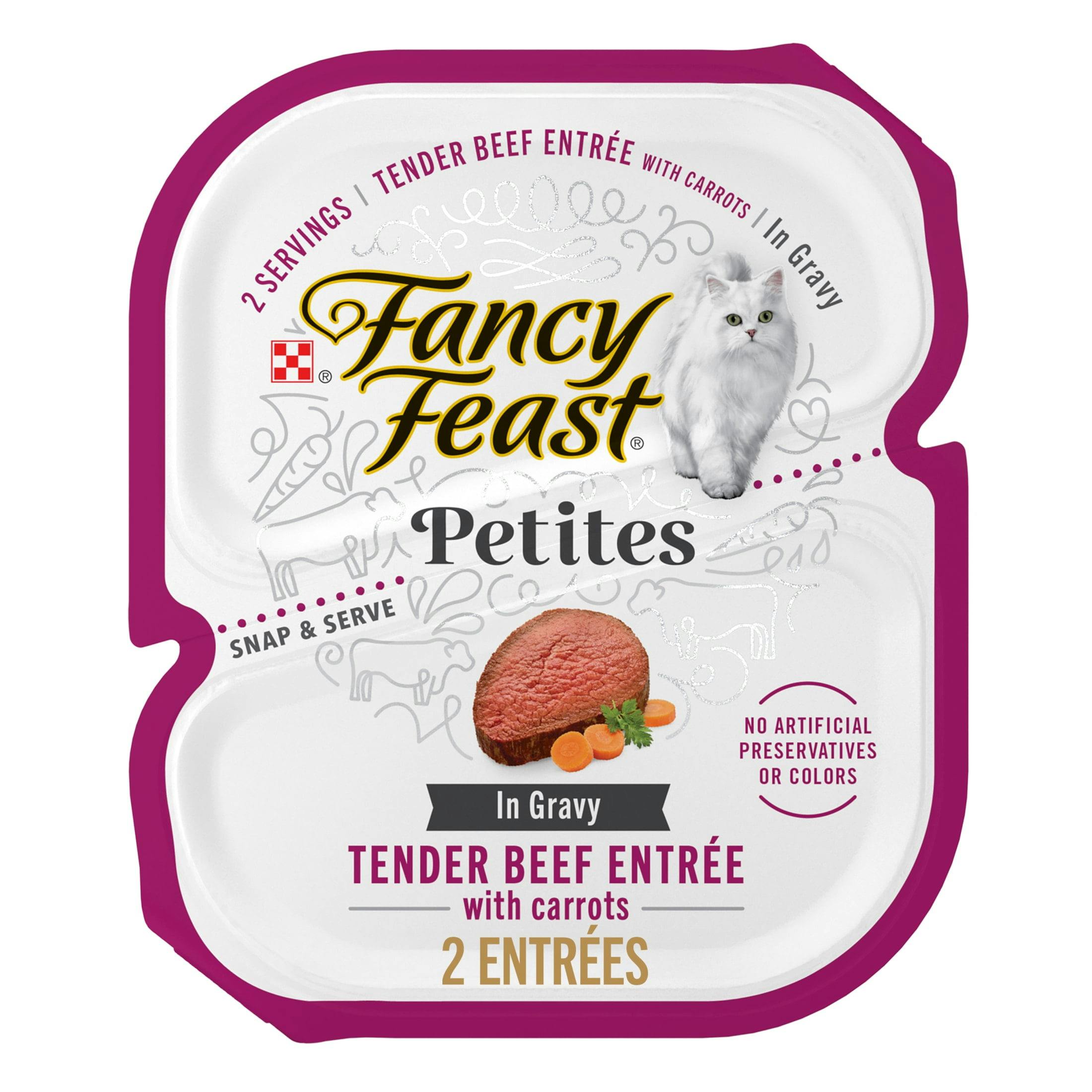 2 Fancy Feast Petites