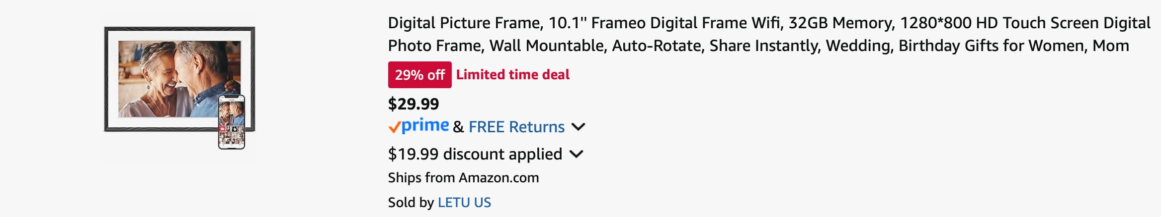 Amazon Digital Picture Frame 2025