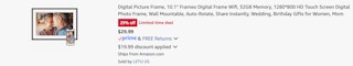 Amazon Digital Picture Frame 2025