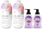 2 Olay + 2 Softsoap