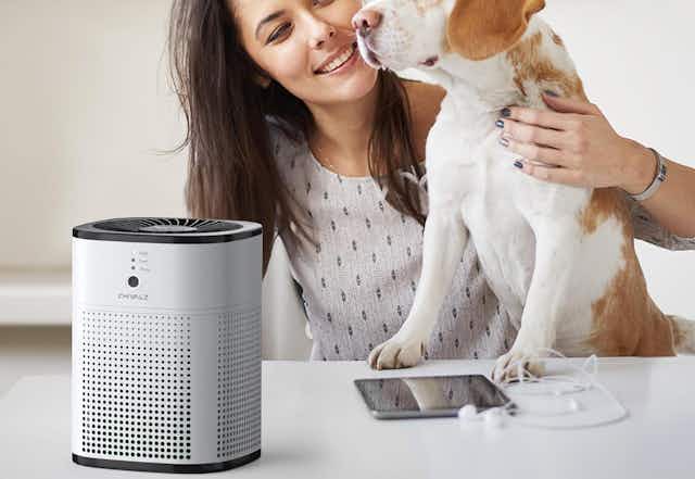 Air Purifier 2-Pack, Just $52.99 on Amazon With New Coupon card image