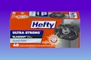 Hefty 40-Count Ultra Strong Trash Bags: Get 2 for Under $12 on Amazon