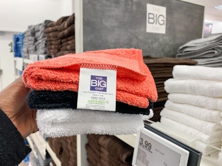 the big one towels in stores at kohls