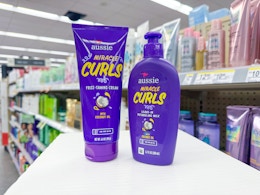 aussie hair care on walgreens shelf