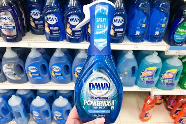 Dawn Platinum Powerwash Dish Spray, Down to as Low as $2.99 on Amazon card image