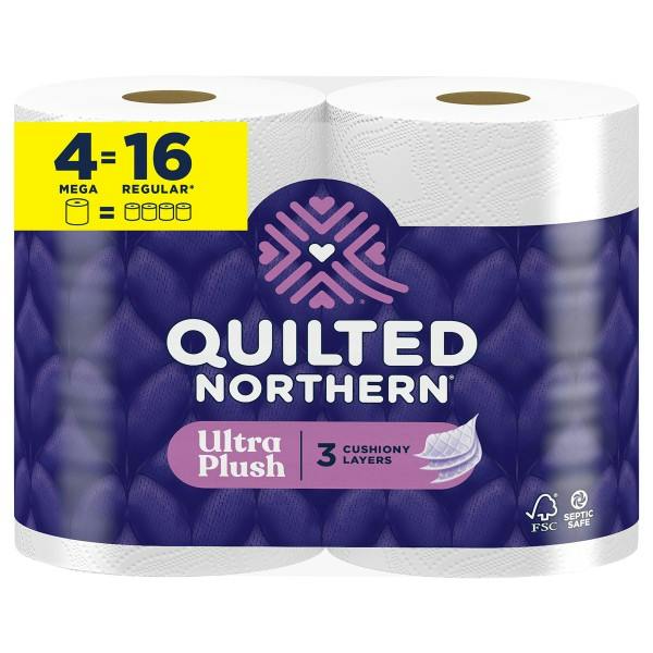 2 Quilted Northern Toilet Paper Packs