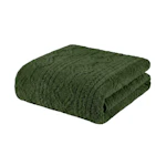 Arctic Boho Jacquard Plush Fleece Blanket