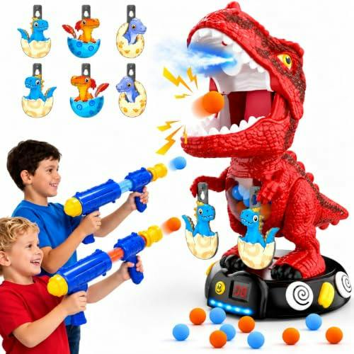 Moving Dinosaur Shooting Toy