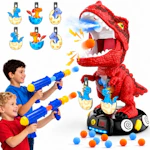 Moving Dinosaur Shooting Toy