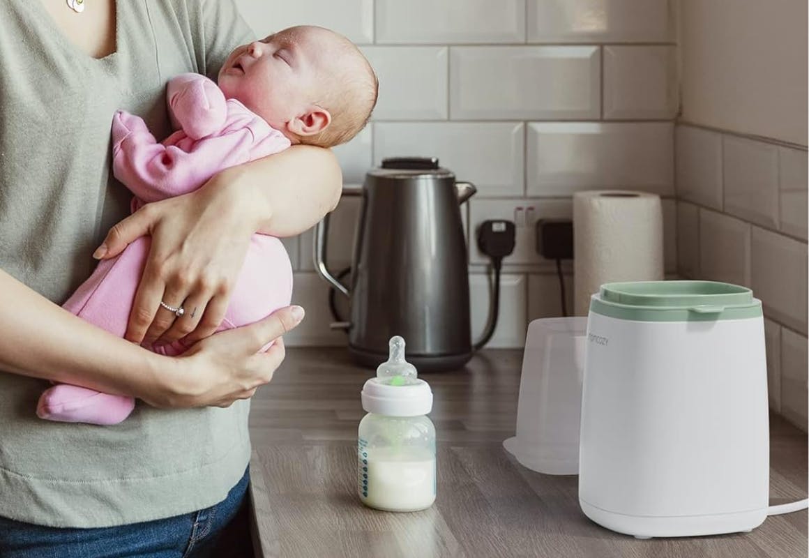 Momcozy Automatic Bottle Warmer, Just 32 on Amazon The Krazy Coupon Lady