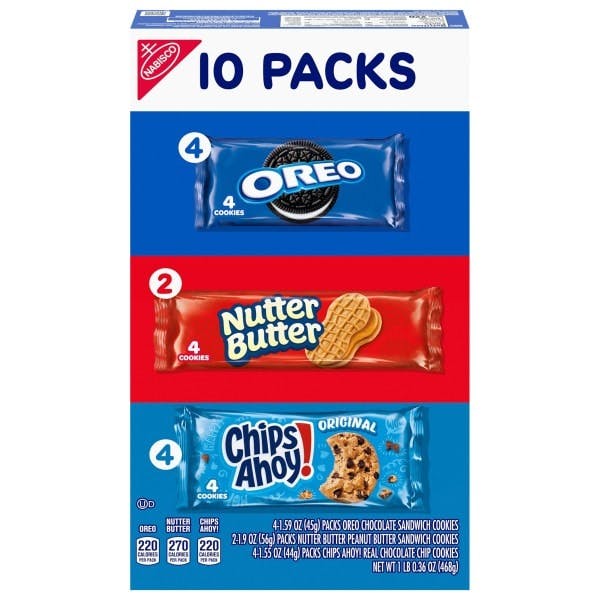 2 Nabisco Cookie Variety Packs