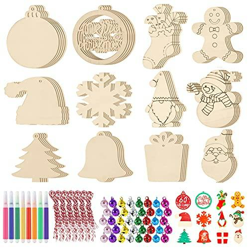 DIY Wooden Christmas Ornaments