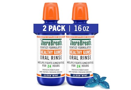 TheraBreath Mouthwash 2-Pack