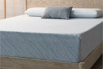 Lifestyle image of the Brooklyn Memory Foam Mattress in the twin size in bedroom setting