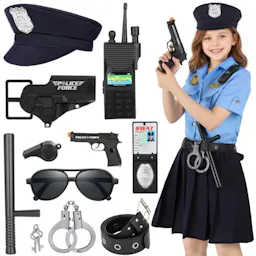Kids' Police Officer Costume