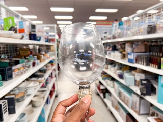 Damaged glass inside of a ross store