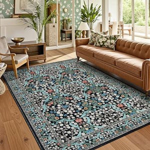 Floral Area Rug