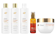 5 Dove Hair Care Products