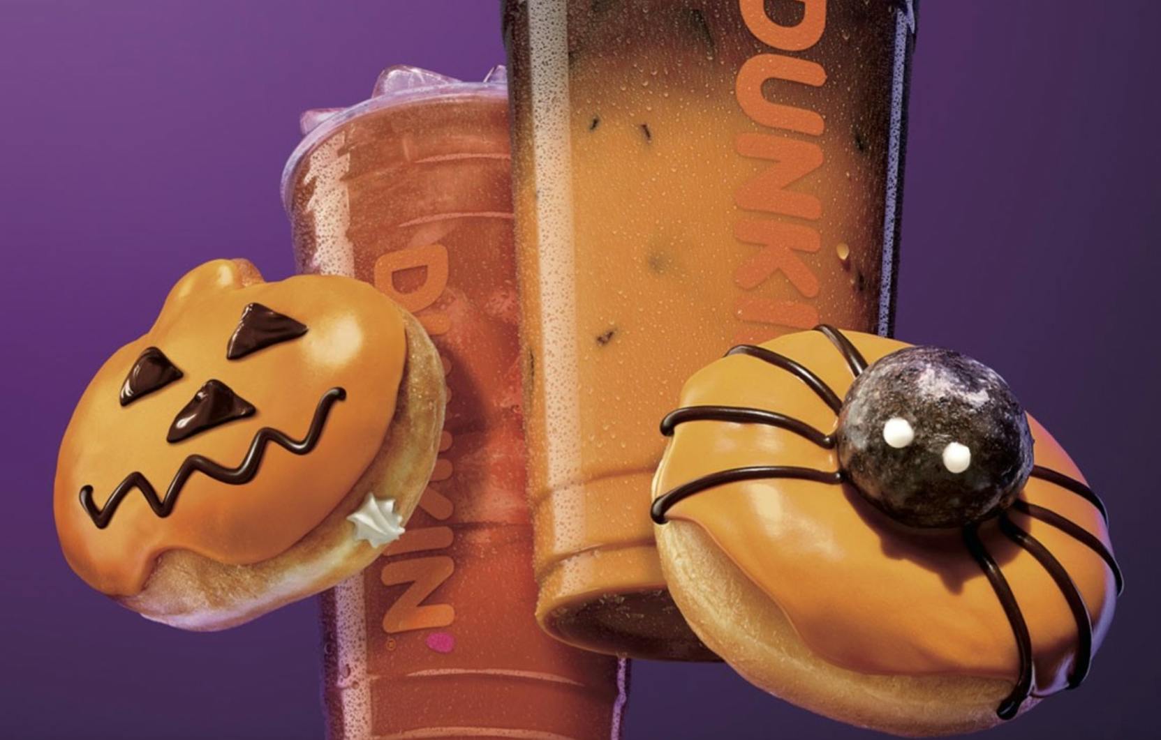 Here's What's on the LimitedTime Dunkin Donuts Halloween Menu The