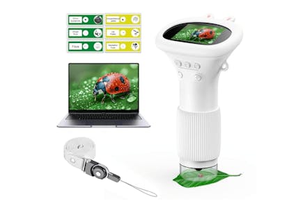 Kids' Handheld Magnifying Microscope