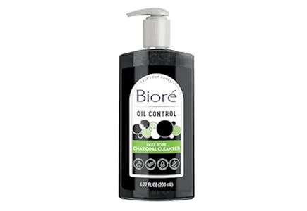 4 Biore Charcoal Face Washes