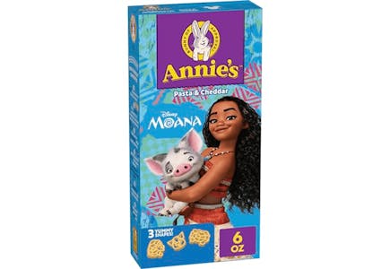 2 Annie's Moana Macaroni Boxes