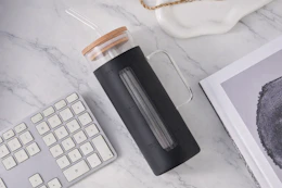 Walmart Mainstays glass tumbler