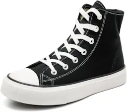 Women's High-Top Canvas Sneakers