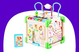 Stock image of the Leapfrog Activity Cube