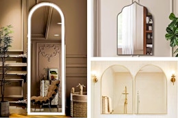 Arched Mirrors Are Up to 60% Off at The Home Depot (Many Styles Under $100) card image